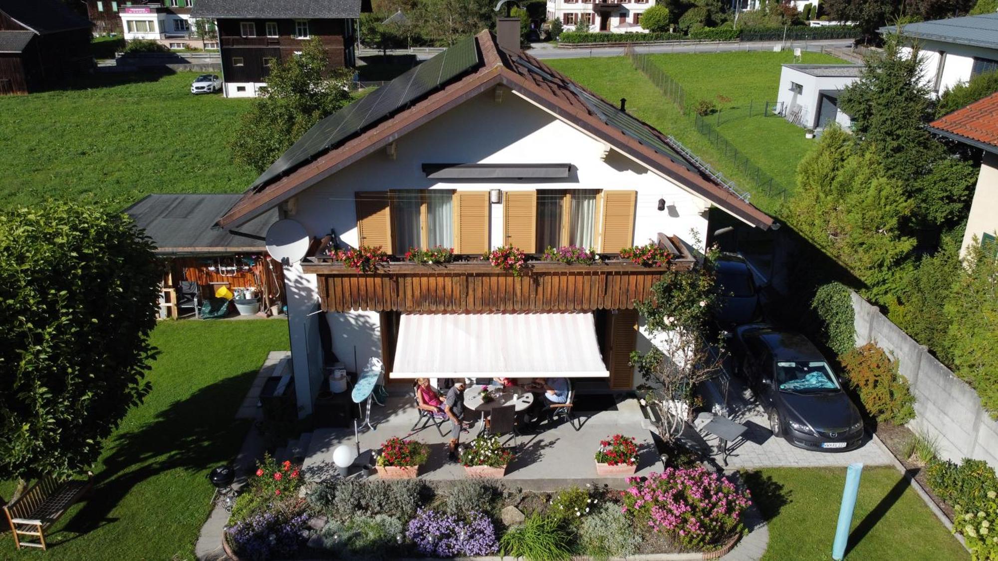 Ferienwohnung Konrad Pfeifer Шрунс Экстерьер фото